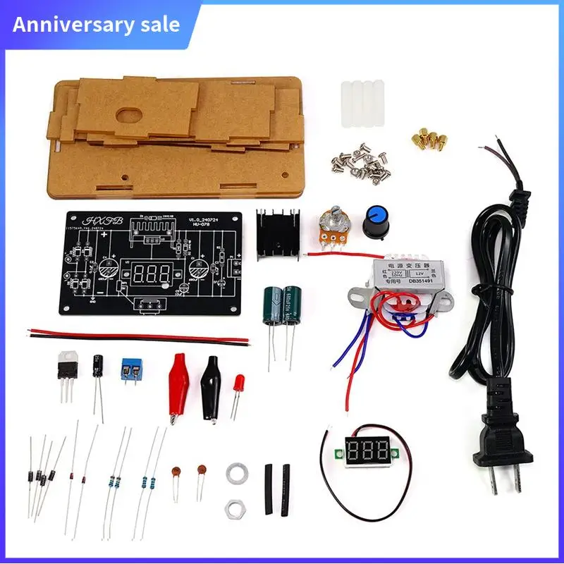 ABPP-LM317 Регулируемый регулируемый источник питания DIY Kit LM317 для постоянного тока 1,25-12 В стабилизированный источник питания (с корпусом)
ABPP-LM317 Регулируемый регулируемый источник питания DIY Kit LM317 для постоянного тока 1,25-12 В стабилизированный источник питания (с корпусом)
