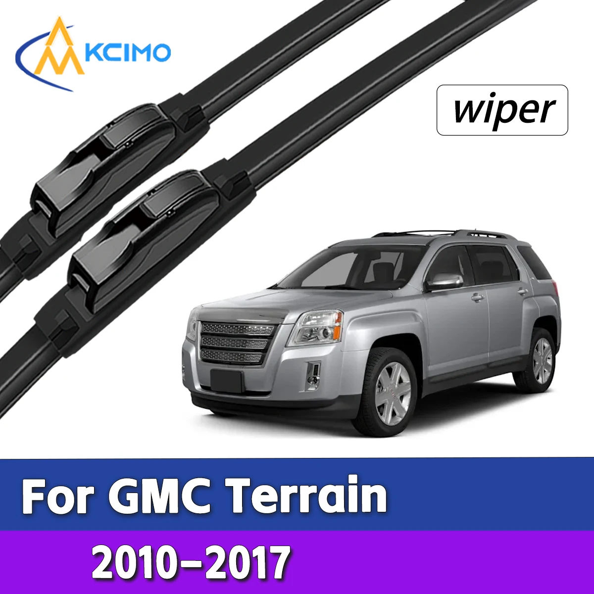 Silent All Weather Front Wiper Blades For GMC Terrain 2010–2017 Car Windshield Wiper Parts
Silent All Weather Front Wiper Blades For GMC Terrain 2010–2017 Car Windshield Wiper Parts