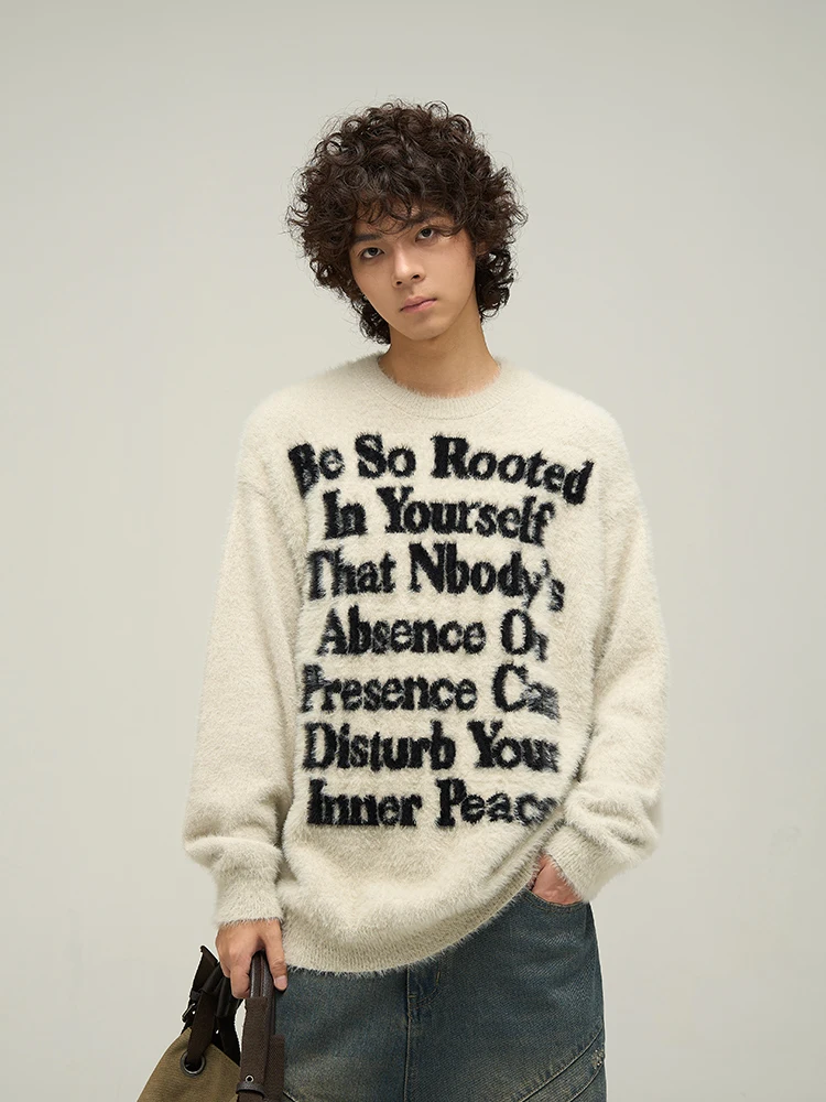 American Style Fluffy Knit Sweater Oversize Loose Men's Fashionable Autumn Winter Couple's Sweater Warm Cotton Acrylic Wool L...
American Style Fluffy Knit Sweater Oversize Loose Men's Fashionable Autumn Winter Couple's Sweater Warm Cotton Acrylic Wool L...
