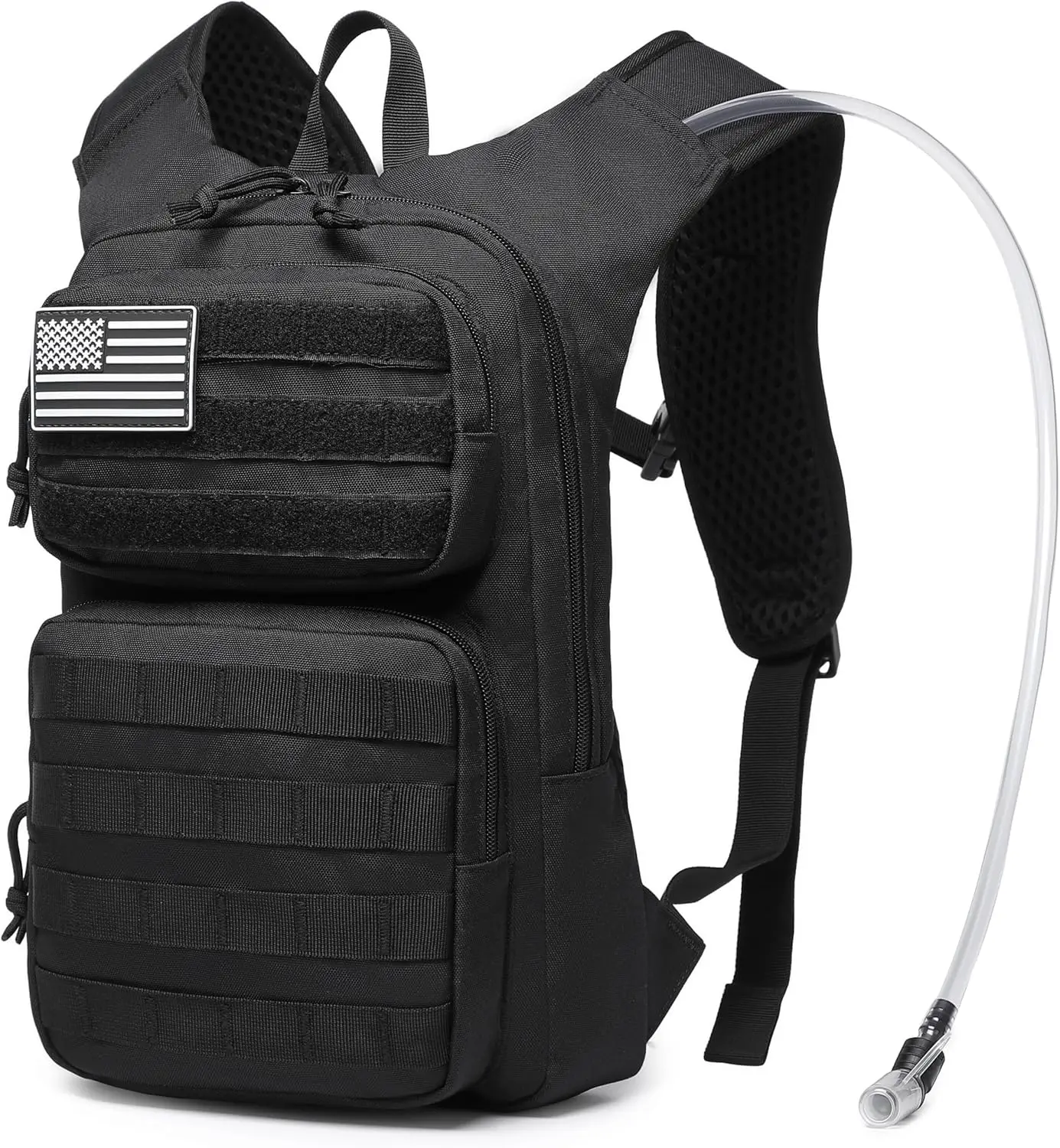 Hydration Backpack with Water Bladder for Hiking Tactical Molle Pack for Men Women Outdoor Sports
Hydration Backpack with Water Bladder for Hiking Tactical Molle Pack for Men Women Outdoor Sports