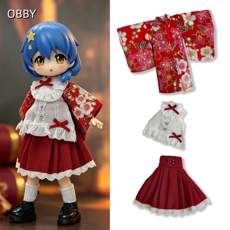 For Obitsu 11 Doll Denim Jacket T-shirt Combo For OB11 Gsc 1/12 Bjd Molly P9 P10 Body Doll Cloth NAGI Doll Outfit Clothes
For Obitsu 11 Doll Denim Jacket T-shirt Combo For OB11 Gsc 1/12 Bjd Molly P9 P10 Body Doll Cloth NAGI Doll Outfit Clothes