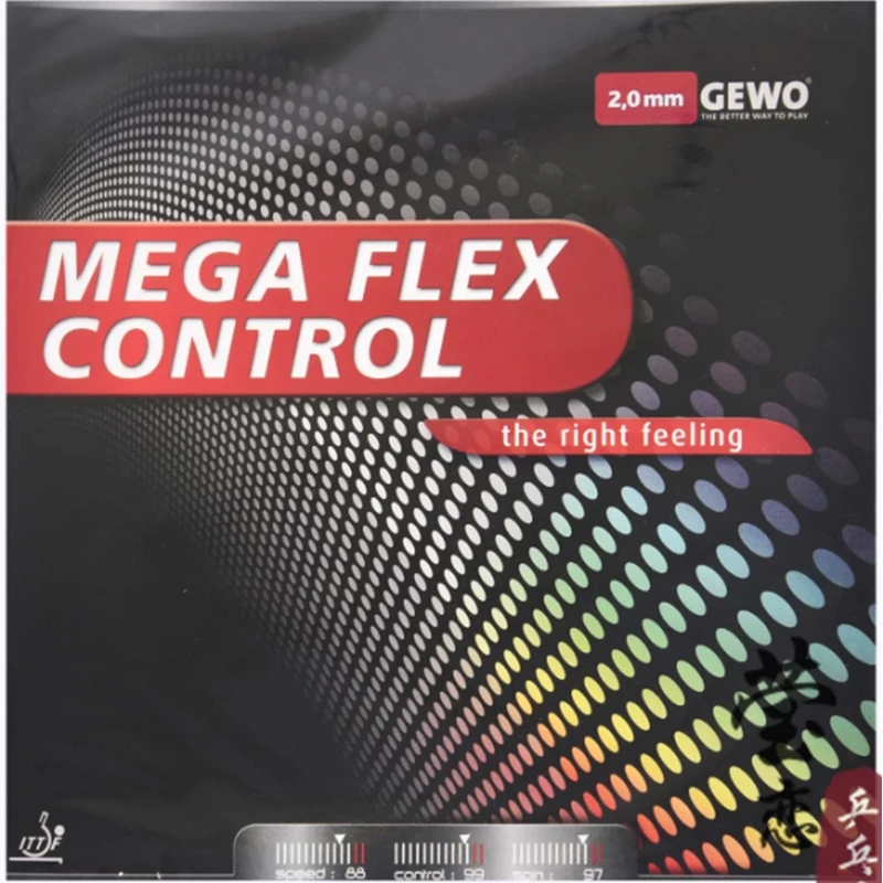 GEWO MEGA FLEX CONTROL table tennis rubber pimple in non tacky cake sponge allround made in Germany ping pong rubber
GEWO MEGA FLEX CONTROL table tennis rubber pimple in non tacky cake sponge allround made in Germany ping pong rubber