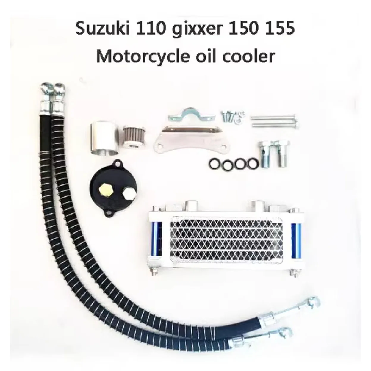 Motorcycle Engine Oil Cooler Radiator SYSTEM for Suzuki Gixxer 150 155 GSX150F GSX150 GSX 150F 150
Motorcycle Engine Oil Cooler Radiator SYSTEM for Suzuki Gixxer 150 155 GSX150F GSX150 GSX 150F 150