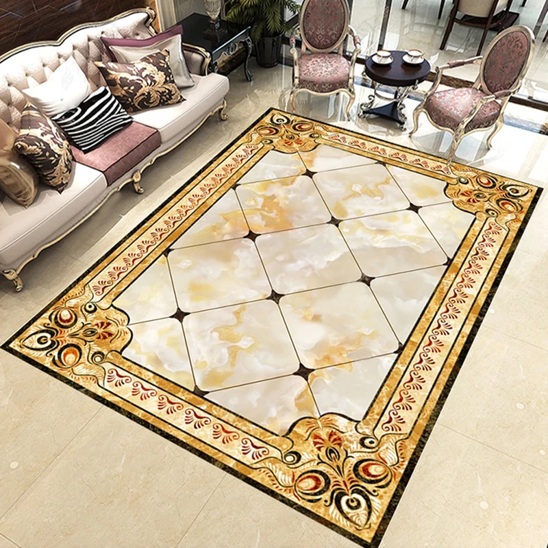 European Style Marble Floor Wallpaper PVC Self-Adhesive Waterproof Flooring Tile Sticker Living Room Hotel Luxury Decor Sticker
European Style Marble Floor Wallpaper PVC Self-Adhesive Waterproof Flooring Tile Sticker Living Room Hotel Luxury Decor Sticker