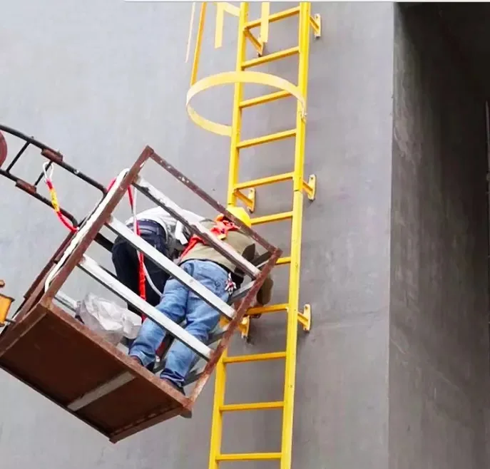 Outdoor Industrial Metal Staircase Galvanized Steel Stair Steel Ladder Paint Climb Ladder with Cage
Outdoor Industrial Metal Staircase Galvanized Steel Stair Steel Ladder Paint Climb Ladder with Cage