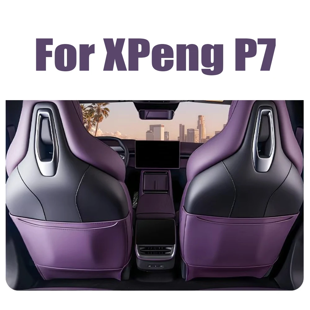 For XPeng P7 2025 2026 XIAOPENG P7 Leather Rear Seat Anti-Kick Pad Back Seat Frame Anti-Dirty Cover Trim Accessories
For XPeng P7 2025 2026 XIAOPENG P7 Leather Rear Seat Anti-Kick Pad Back Seat Frame Anti-Dirty Cover Trim Accessories