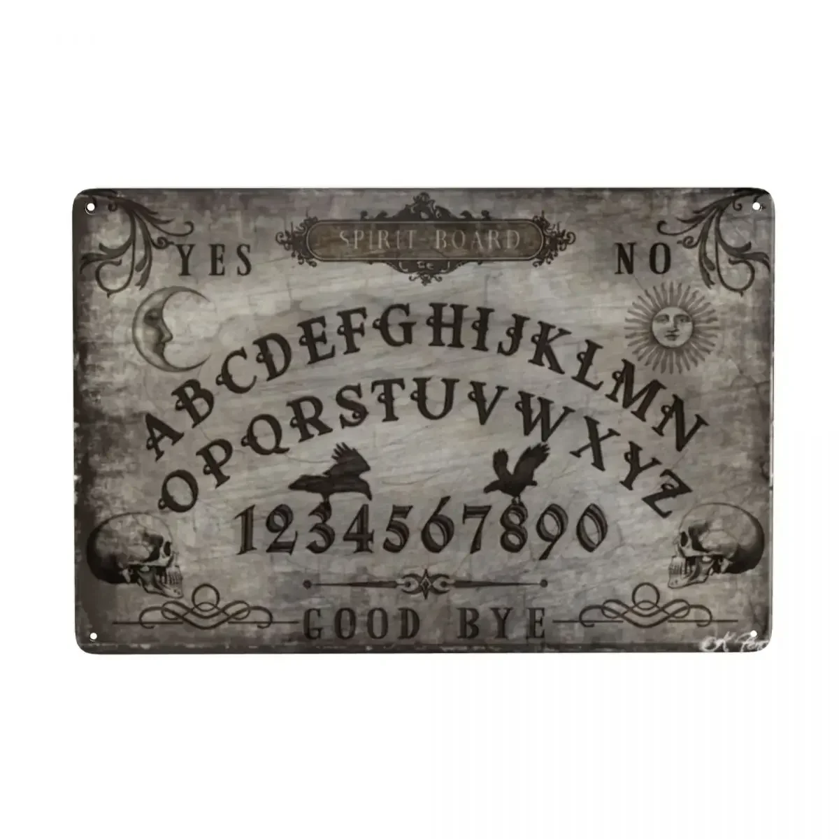 Спиртовая доска Ouija в стиле ретро, металлическая вывеска, изготовленная на заказ, Оловянная табличка, Настенный декор для бара, кафе, ресторана, постеры для домашнего декора
Спиртовая доска Ouija в стиле ретро, металлическая вывеска, изготовленная на заказ, Оловянная табличка, Настенный декор для бара, кафе, ресторана, постеры для домашнего декора