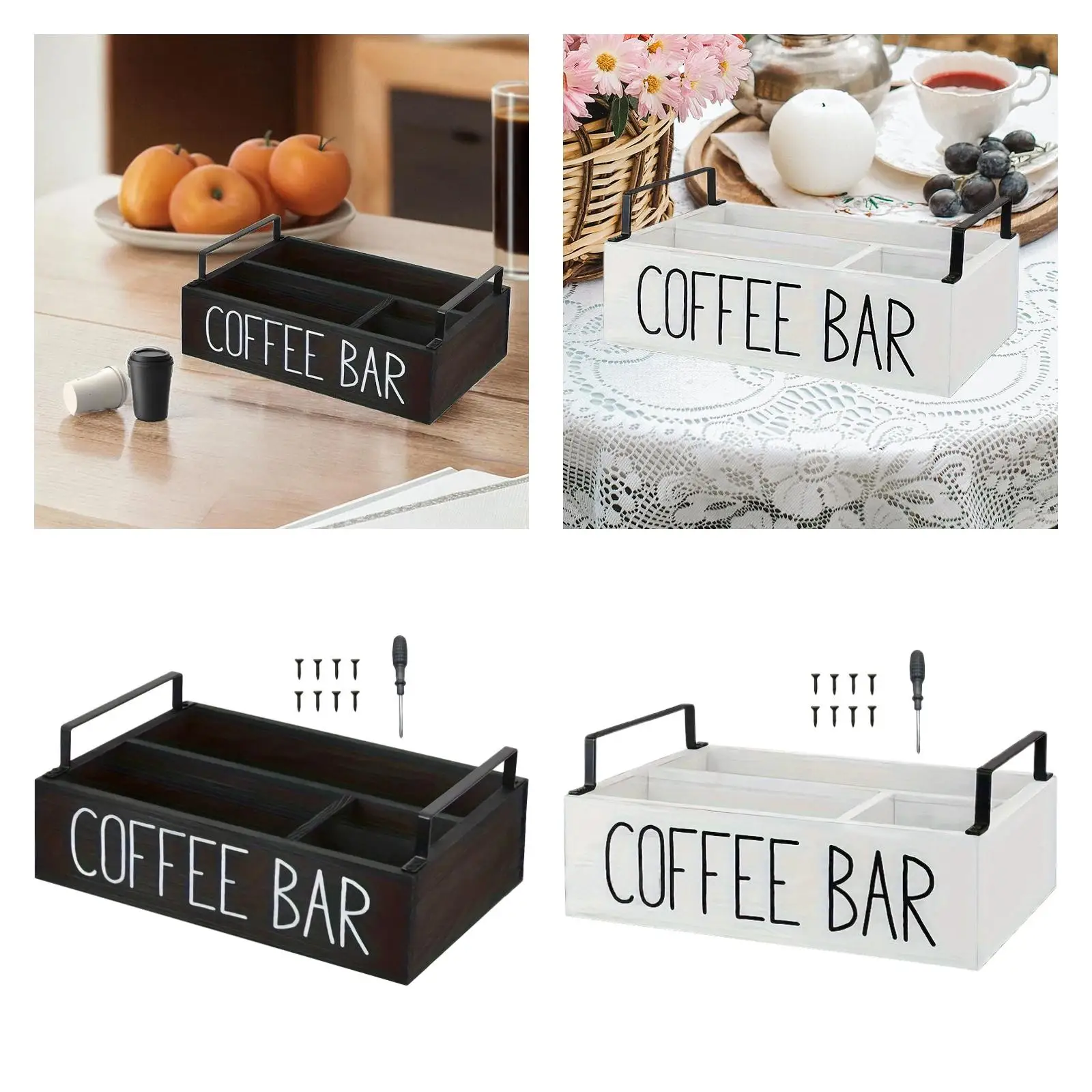 Coffee Station Organizer Wooden Dispenser Portable for Counter Countertop Organizer for Office Breakroom Home Party Kitchen
Coffee Station Organizer Wooden Dispenser Portable for Counter Countertop Organizer for Office Breakroom Home Party Kitchen