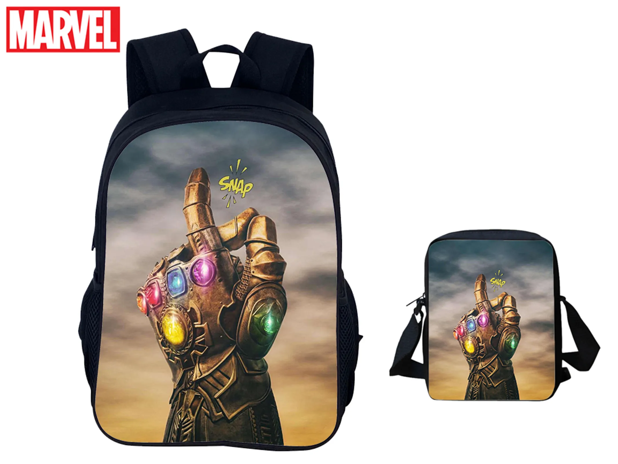 Thanos Graphic Large Capacity Rucksack+Side Bag Set,Children Fashion Book Bag Casual Backpack for School,Travel
Thanos Graphic Large Capacity Rucksack+Side Bag Set,Children Fashion Book Bag Casual Backpack for School,Travel