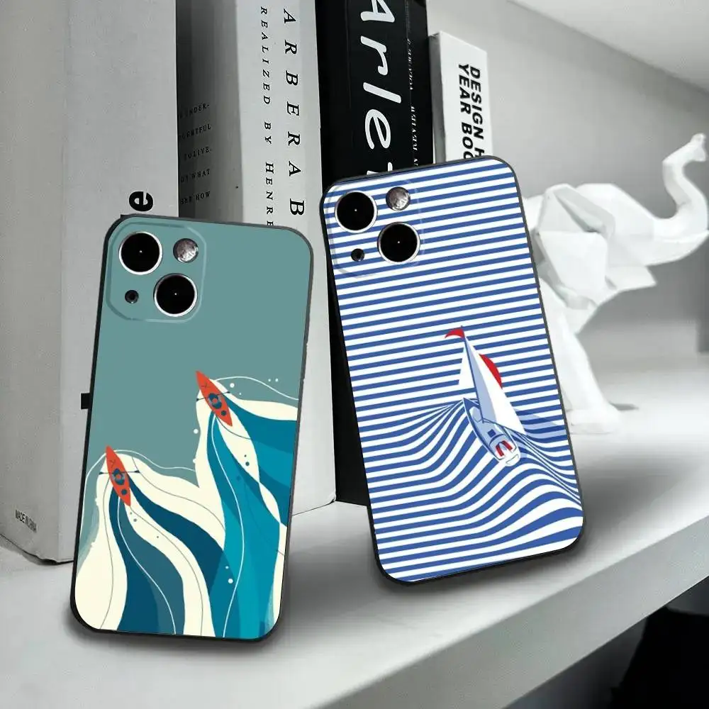 Sailing Boat Phone Case For iPhone16,15,14,13,12 Mini 11 Pro XR,X,XS,MAX 7,8 Plus Silicone Cover Soft Black
Sailing Boat Phone Case For iPhone16,15,14,13,12 Mini 11 Pro XR,X,XS,MAX 7,8 Plus Silicone Cover Soft Black