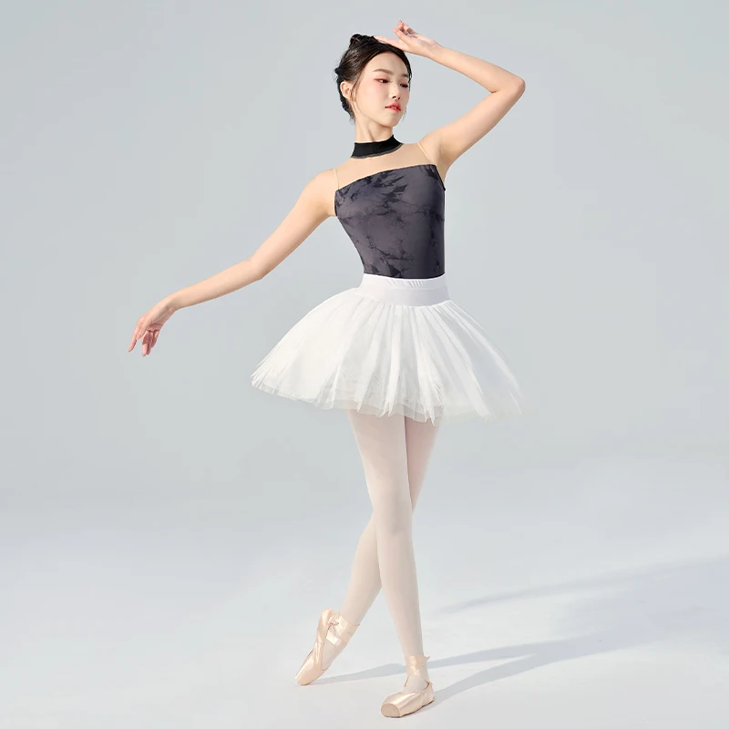 Ballet Leotards Woman Gymnastics Leotards Ink Printing Splice Dance Leotard Dancing Bodysuit Swimsuit Adults
Ballet Leotards Woman Gymnastics Leotards Ink Printing Splice Dance Leotard Dancing Bodysuit Swimsuit Adults