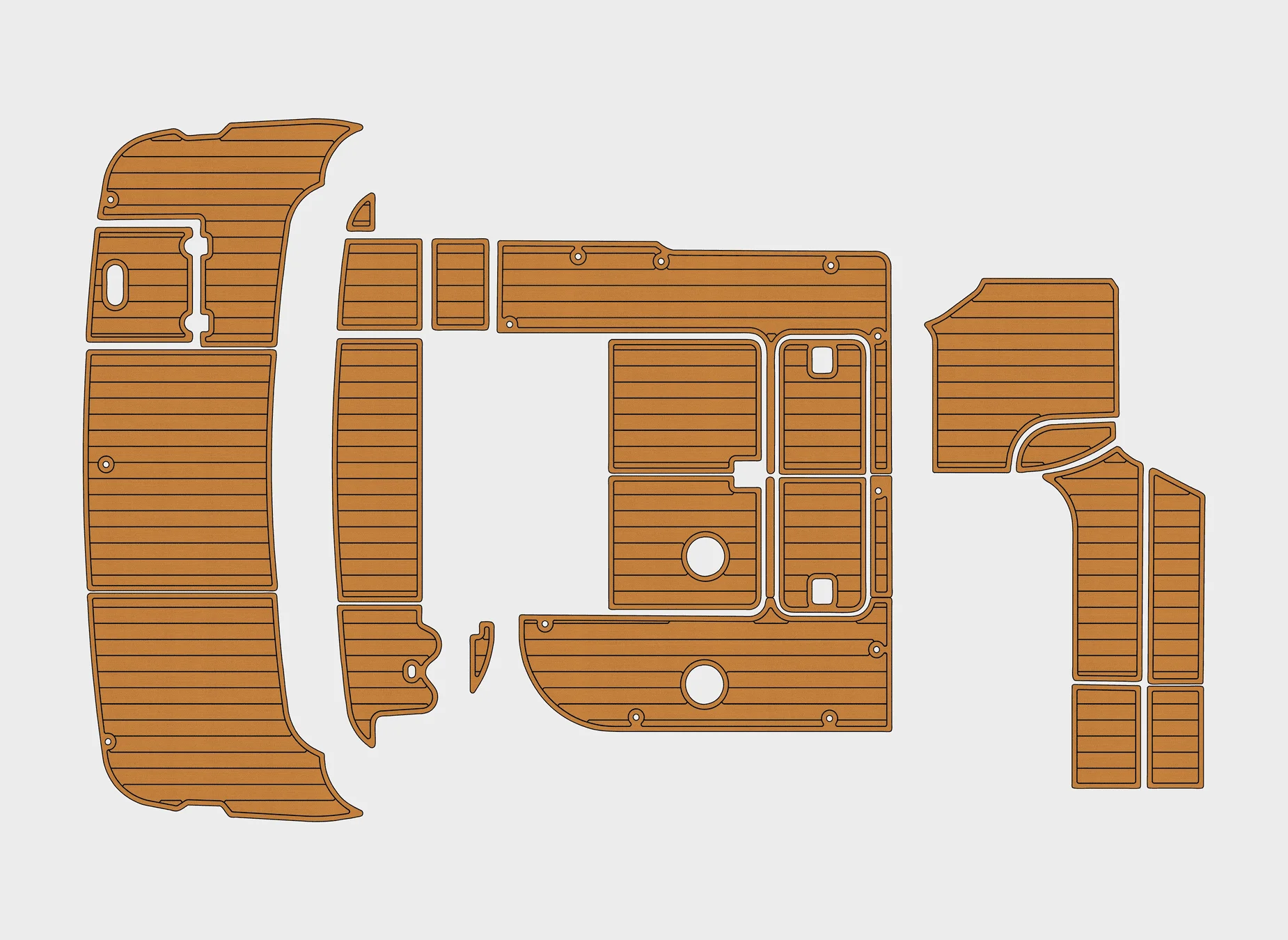 2005 Круизеры 340 Экспресс 1/4 дюйма, 6 мм, пена EVA, Нескользящий морской коврик из тикового дерева, настил из ПВХ, оздоровительный ковер, морской пол
2005 Круизеры 340 Экспресс 1/4 дюйма, 6 мм, пена EVA, Нескользящий морской коврик из тикового дерева, настил из ПВХ, оздоровительный ковер, морской пол