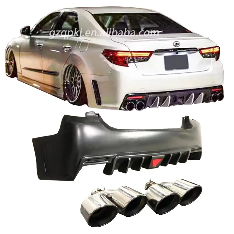 GS version of lip bumper after diffuser for 2005-2014, Toyota MARK X body kit
GS version of lip bumper after diffuser for 2005-2014, Toyota MARK X body kit