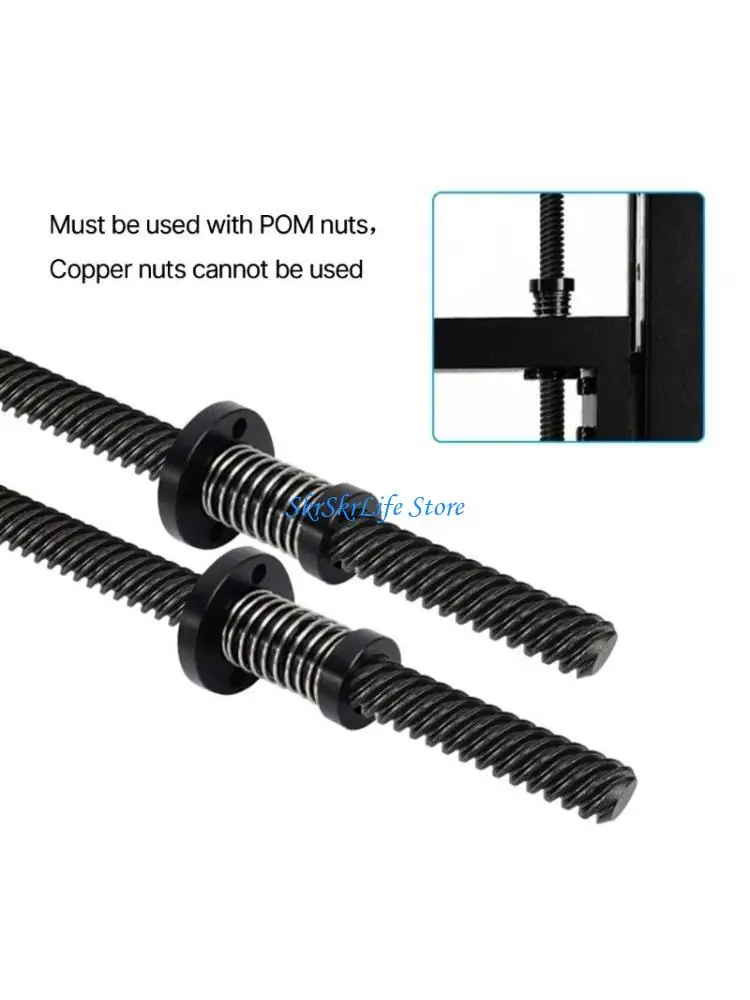 E65E T8 PTFE TEFLONT LEAND VINT VINT Стержень 400 мм 367 мм свинец 8 мм для гайки для -принтера
E65E T8 PTFE TEFLONT LEAND VINT VINT Стержень 400 мм 367 мм свинец 8 мм для гайки для -принтера