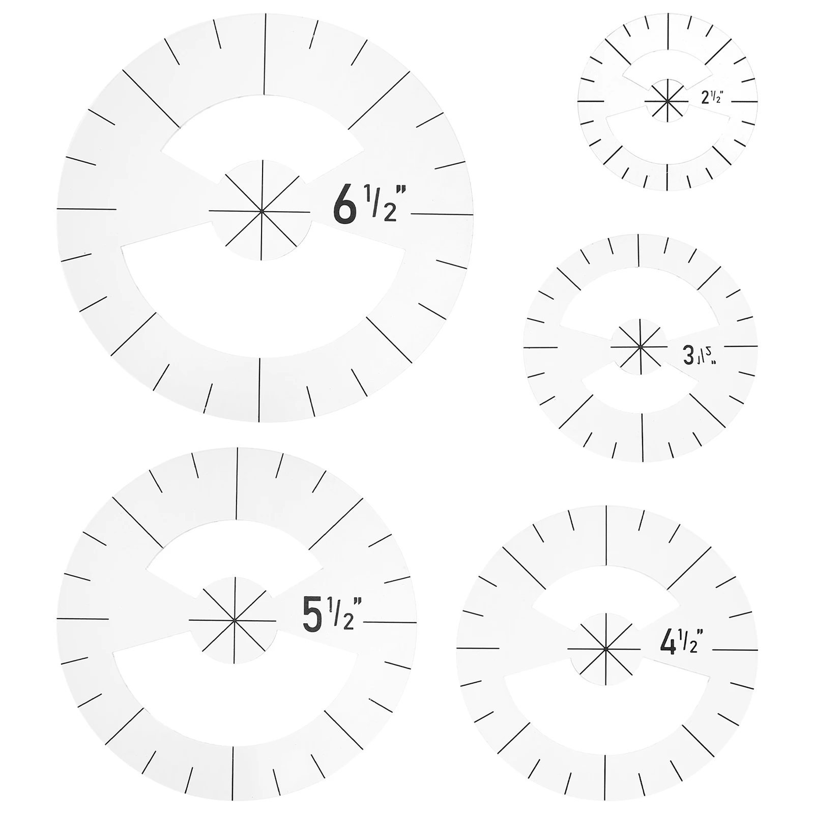 5 Pcs Patchwork Ruler Template Quilting Rulers Centimeter Templates Sewing Tools Acrylic Diy Durable Craft
5 Pcs Patchwork Ruler Template Quilting Rulers Centimeter Templates Sewing Tools Acrylic Diy Durable Craft