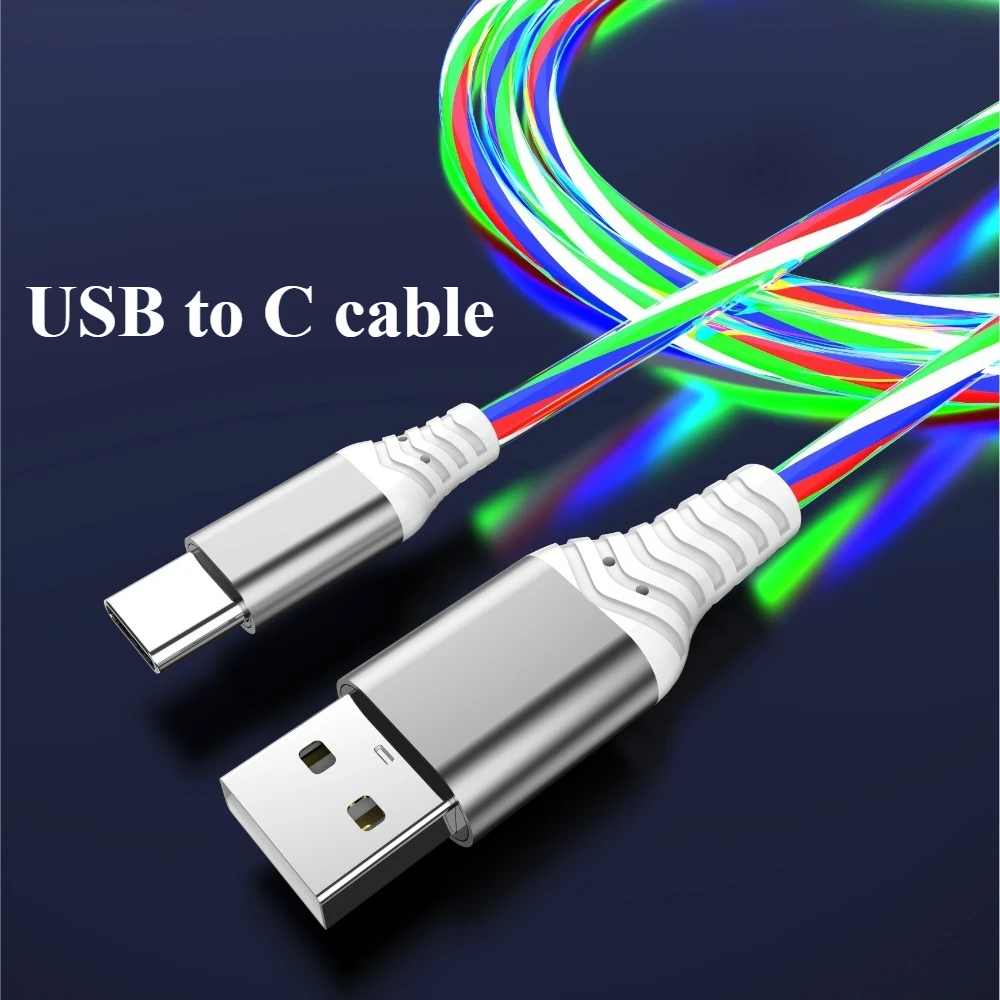 Usb To TypeC Streamer Data Cable Transparent Charging Suitable for Samsung Apple Xiaomi Android Mobile Phone Fast Charging Cable
Usb To TypeC Streamer Data Cable Transparent Charging Suitable for Samsung Apple Xiaomi Android Mobile Phone Fast Charging Cable