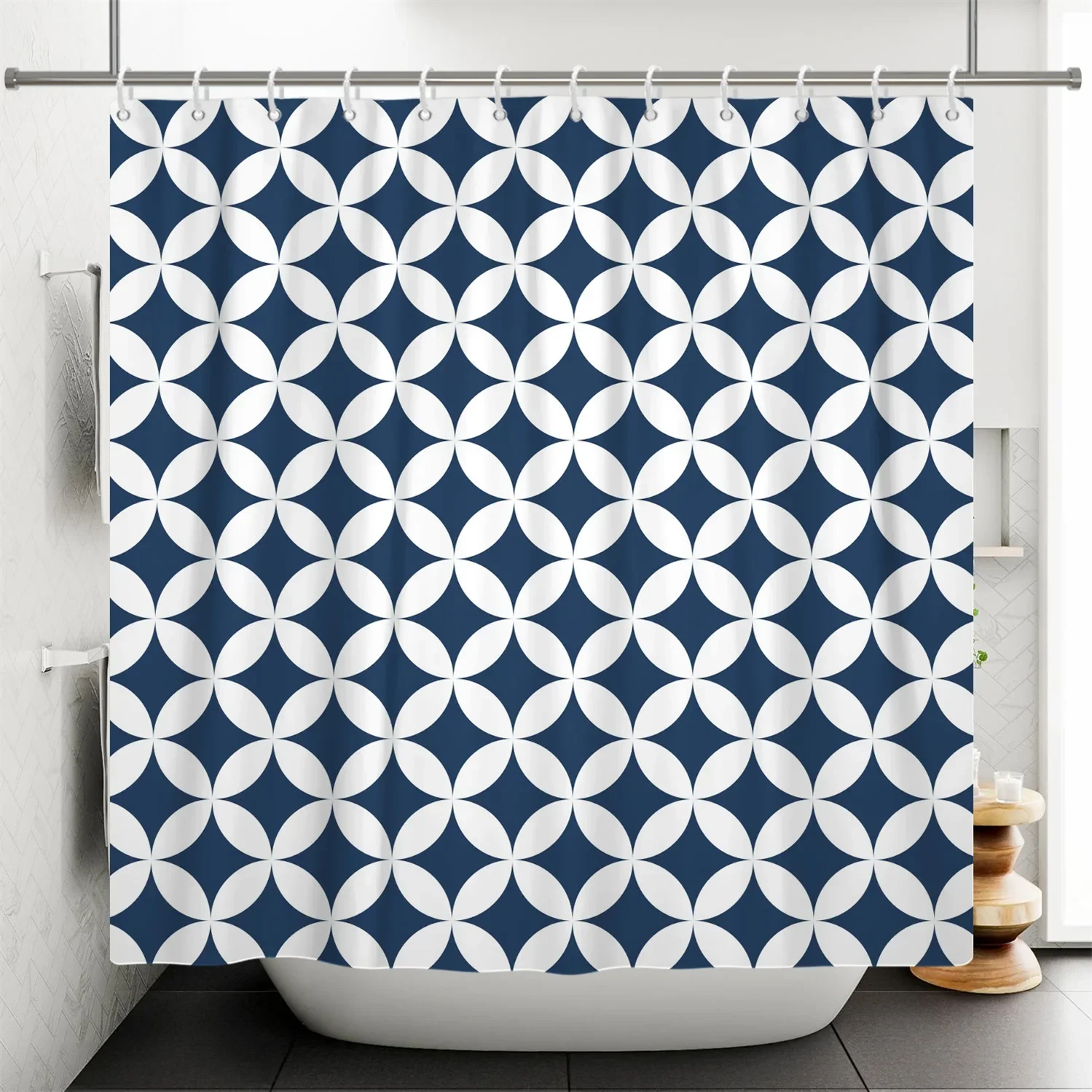 Modern Plaid Geometric Bathroom Curtain Waterproof Shower Curtains Pink Yellow Black Bathroom Curtains Home Decor with Hooks
Modern Plaid Geometric Bathroom Curtain Waterproof Shower Curtains Pink Yellow Black Bathroom Curtains Home Decor with Hooks