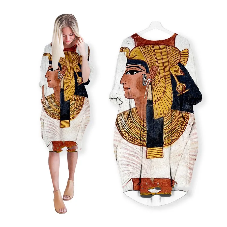 3d Print Egyptians Dresses Fashion Casual Dress Plus Size Women Clothing Pocket Long Sleeve Fat Sister Top Shirt Summer
3d Print Egyptians Dresses Fashion Casual Dress Plus Size Women Clothing Pocket Long Sleeve Fat Sister Top Shirt Summer