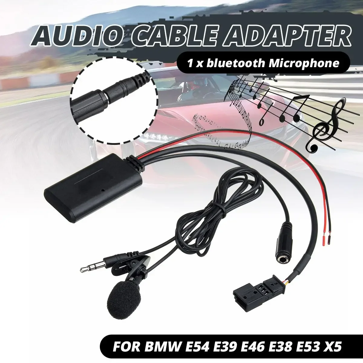 bluetooth 5.0 Adaptor Aux Cable +MIC HD Audio Music transmission For BMW E54 E39 E46 E38 E53 X5
bluetooth 5.0 Adaptor Aux Cable +MIC HD Audio Music transmission For BMW E54 E39 E46 E38 E53 X5