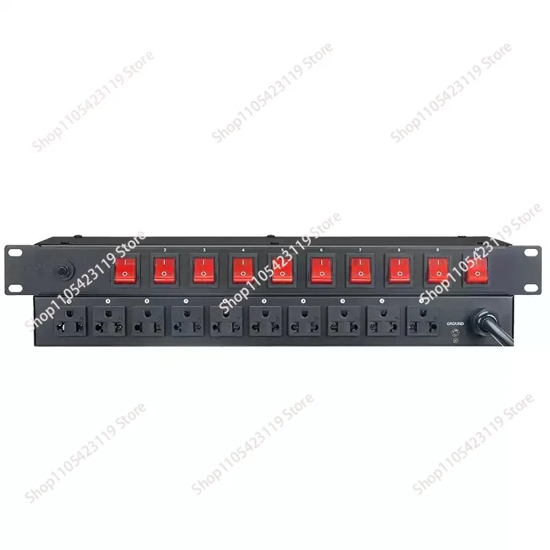 8-way Power Amplifier Equipment Socket Controller
8-way Power Amplifier Equipment Socket Controller