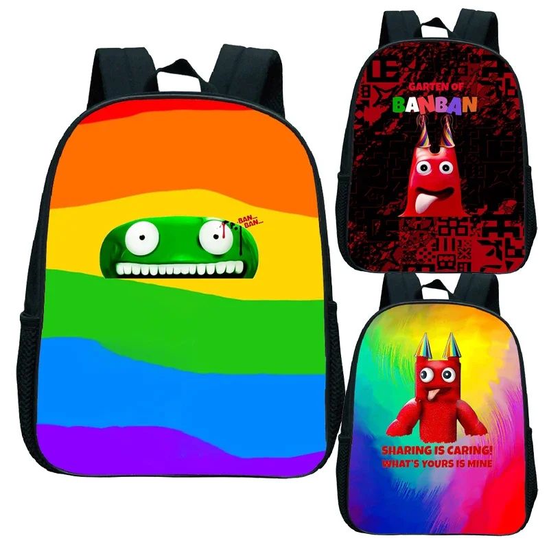 Garten of Banban Kids Backpack Cartoon Nylon Girls Boy Breathable Kindergarten School Bags Birthday Gift Tiny Children's Bag
Garten of Banban Kids Backpack Cartoon Nylon Girls Boy Breathable Kindergarten School Bags Birthday Gift Tiny Children's Bag