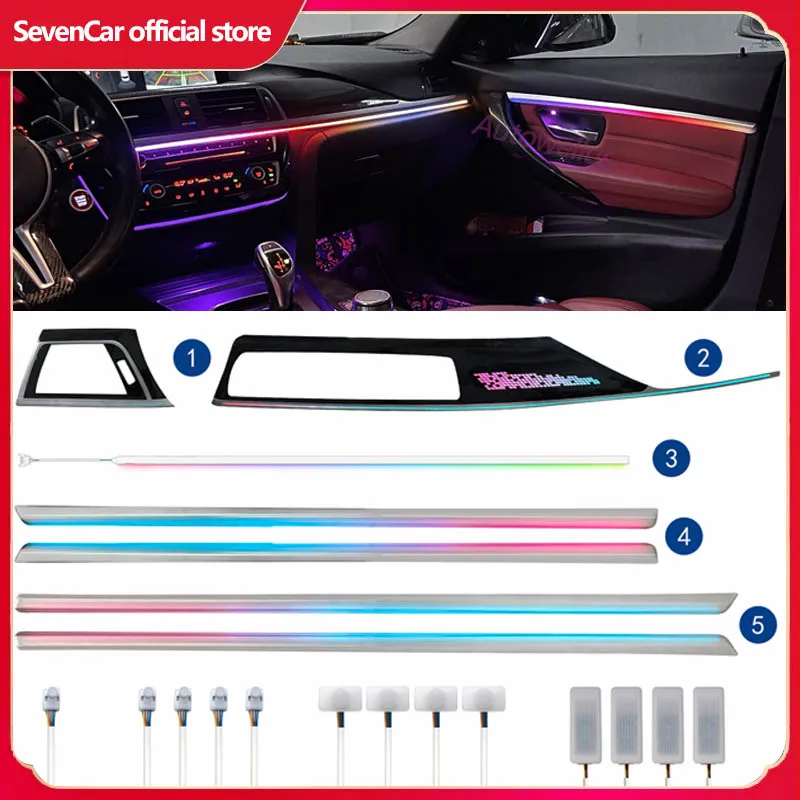 Carbon Red Blue Upgrade Trim Kit Ambient Light for BMW F30 3 Series 3GT 4 Series F34 F36 Interior LED LightDashboard Trim
Carbon Red Blue Upgrade Trim Kit Ambient Light for BMW F30 3 Series 3GT 4 Series F34 F36 Interior LED LightDashboard Trim