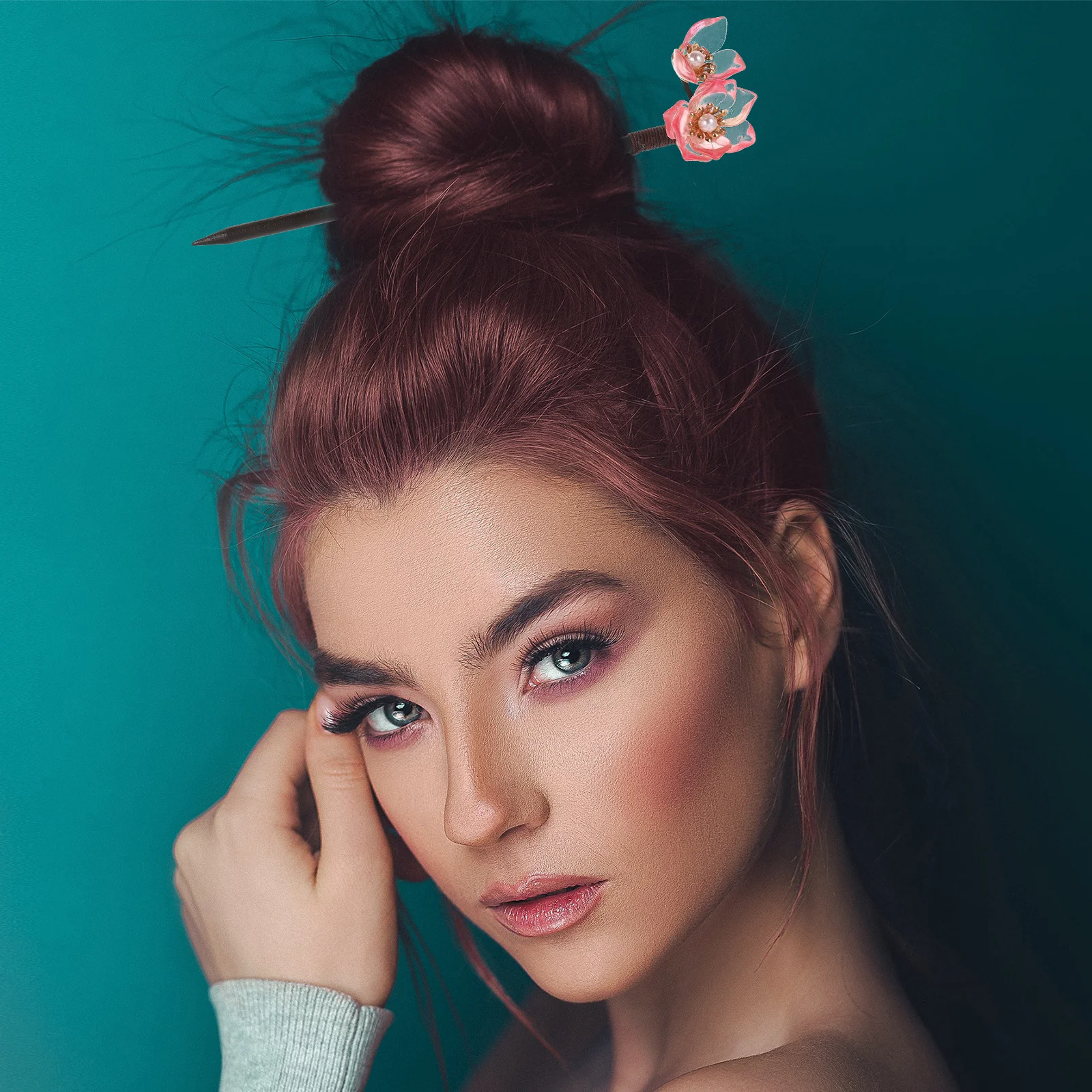 Retro Flower Vintage Style Chinese Hair Stick Costume Hair Accessory Decorative Headdress Folk-Custom Hairpin Han Clothes
Retro Flower Vintage Style Chinese Hair Stick Costume Hair Accessory Decorative Headdress Folk-Custom Hairpin Han Clothes