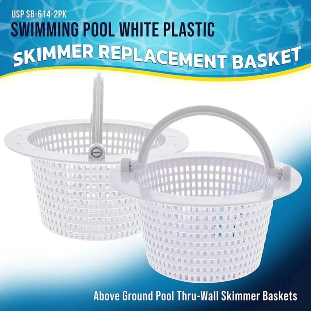 New Handles Swimming Pool Strainer Replacement Basket PP Skimmer Basket Thru-Wall Skimmer Baskets Swimming Pool
New Handles Swimming Pool Strainer Replacement Basket PP Skimmer Basket Thru-Wall Skimmer Baskets Swimming Pool
