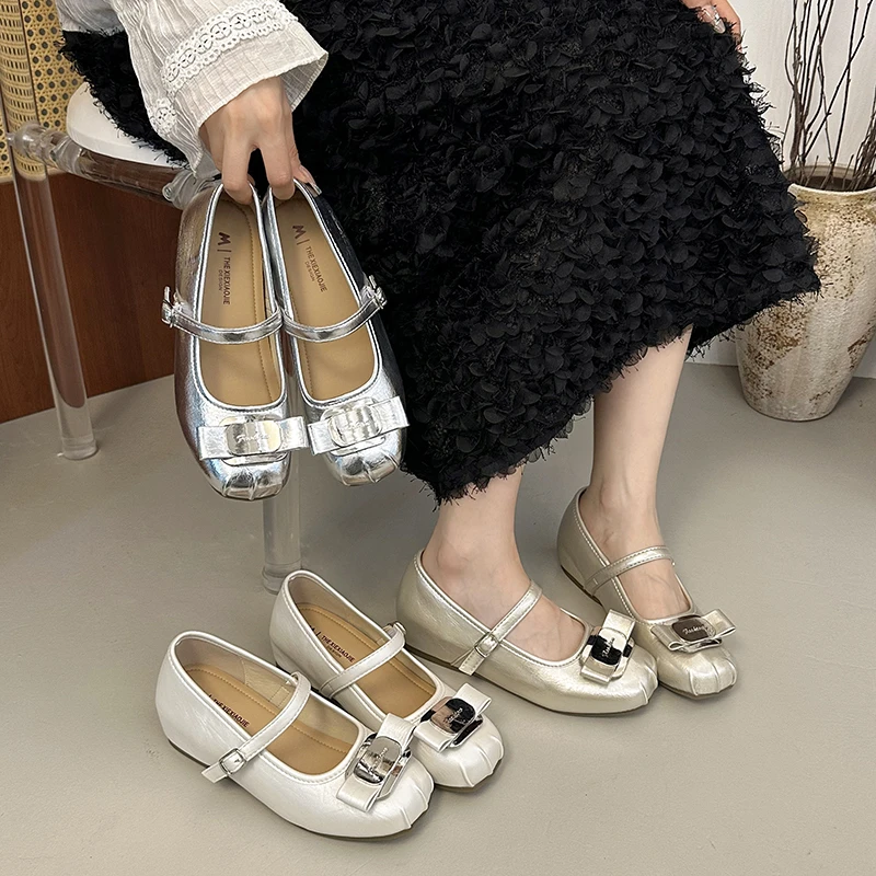 2025 New Spring Women's Outdoor Shoes Fashion Style Flat Shoes Women's Casual and Comfortable Mary Jane Shoes Женская Обувь
2025 New Spring Women's Outdoor Shoes Fashion Style Flat Shoes Women's Casual and Comfortable Mary Jane Shoes Женская Обувь