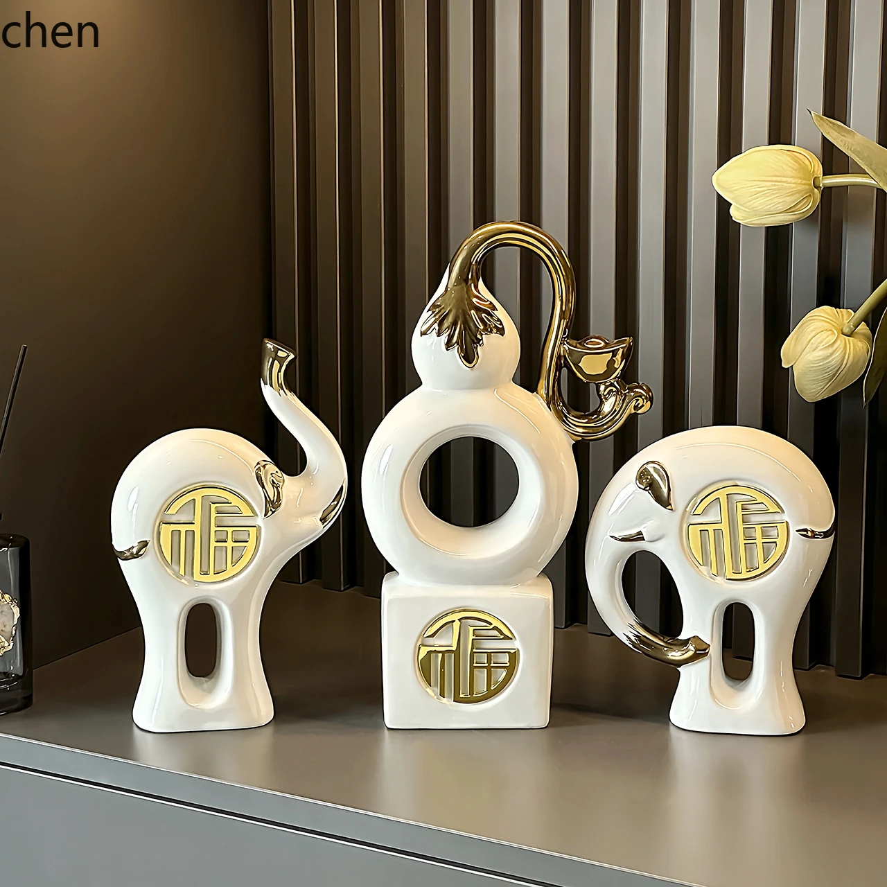 YXY Yuanbao Gourd Ornament Living Room Wine Cabinet Wealth-Attracting Decoration
YXY Yuanbao Gourd Ornament Living Room Wine Cabinet Wealth-Attracting Decoration