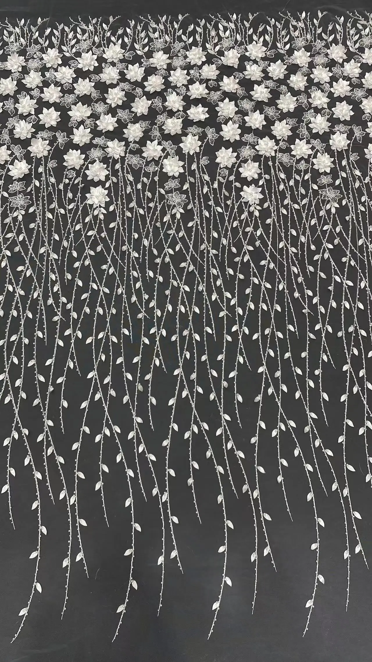 African Tulle Lace Fabric ZH-1308741 High Quality French Luxury Beaded Lace Fabric For Bridal Wedding
African Tulle Lace Fabric ZH-1308741 High Quality French Luxury Beaded Lace Fabric For Bridal Wedding