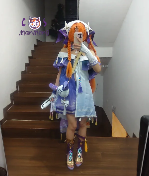 Wuwa Sigrika Game Wuthering Waves S-XXXL Size Cosplay Costume Outfit Dress Women Carnival Halloween Anime Role Play Uniform Wig
Wuwa Sigrika Game Wuthering Waves S-XXXL Size Cosplay Costume Outfit Dress Women Carnival Halloween Anime Role Play Uniform Wig
