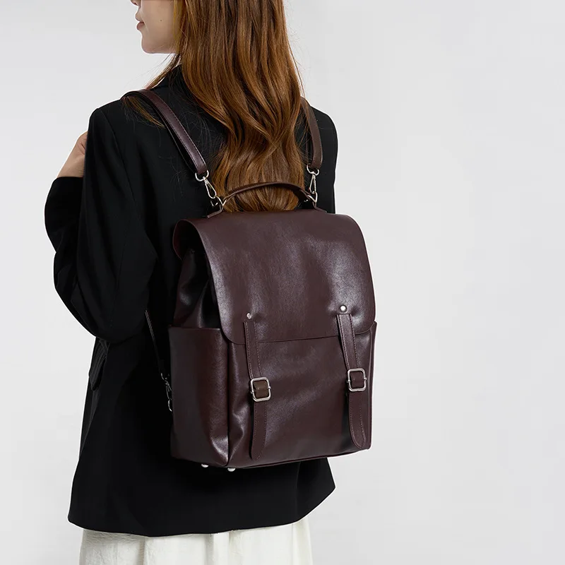 SHELKSBAG Рюкзак в стиле преппи, женская сумка через плечо, винтажная качественная сумка из мягкой кожи для женщин, повседневная, для путешествий и на каждый день
SHELKSBAG Рюкзак в стиле преппи, женская сумка через плечо, винтажная качественная сумка из мягкой кожи для женщин, повседневная, для путешествий и на каждый день
