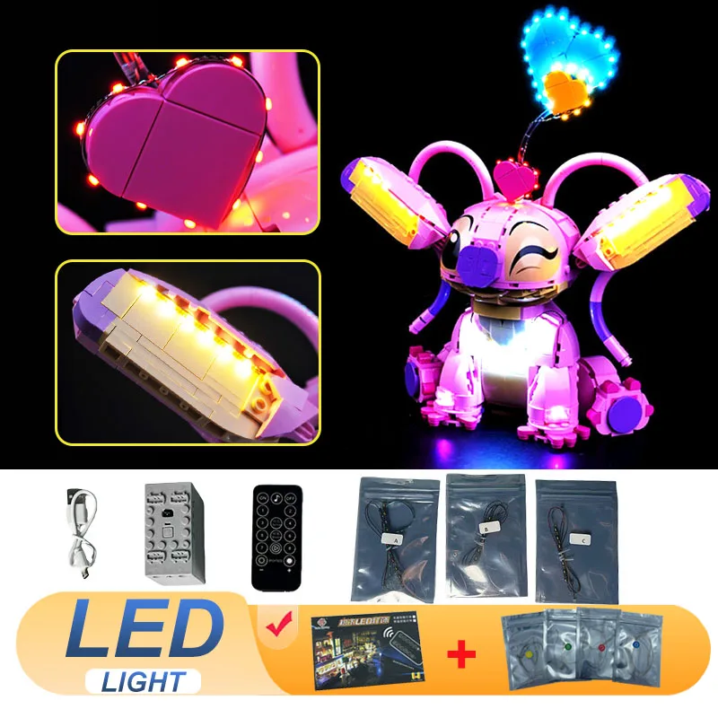 LED Light Kit For LEGO Angel 43257 Girlfriend Lamp DIY Toys Christmas Gift (Not Include Building Blocks Bricks Kits Sets Model)
LED Light Kit For LEGO Angel 43257 Girlfriend Lamp DIY Toys Christmas Gift (Not Include Building Blocks Bricks Kits Sets Model)
