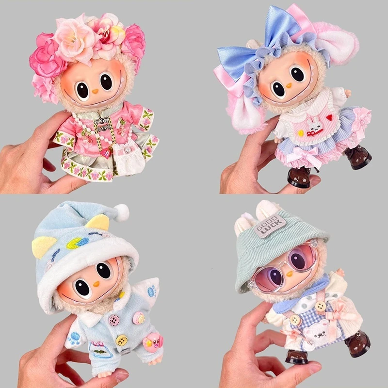 17cm For First Second And Third Generation Labubu Doll Clothing Fashionable Clothing Clothing Doll Accessories Multiple Styles
17cm For First Second And Third Generation Labubu Doll Clothing Fashionable Clothing Clothing Doll Accessories Multiple Styles