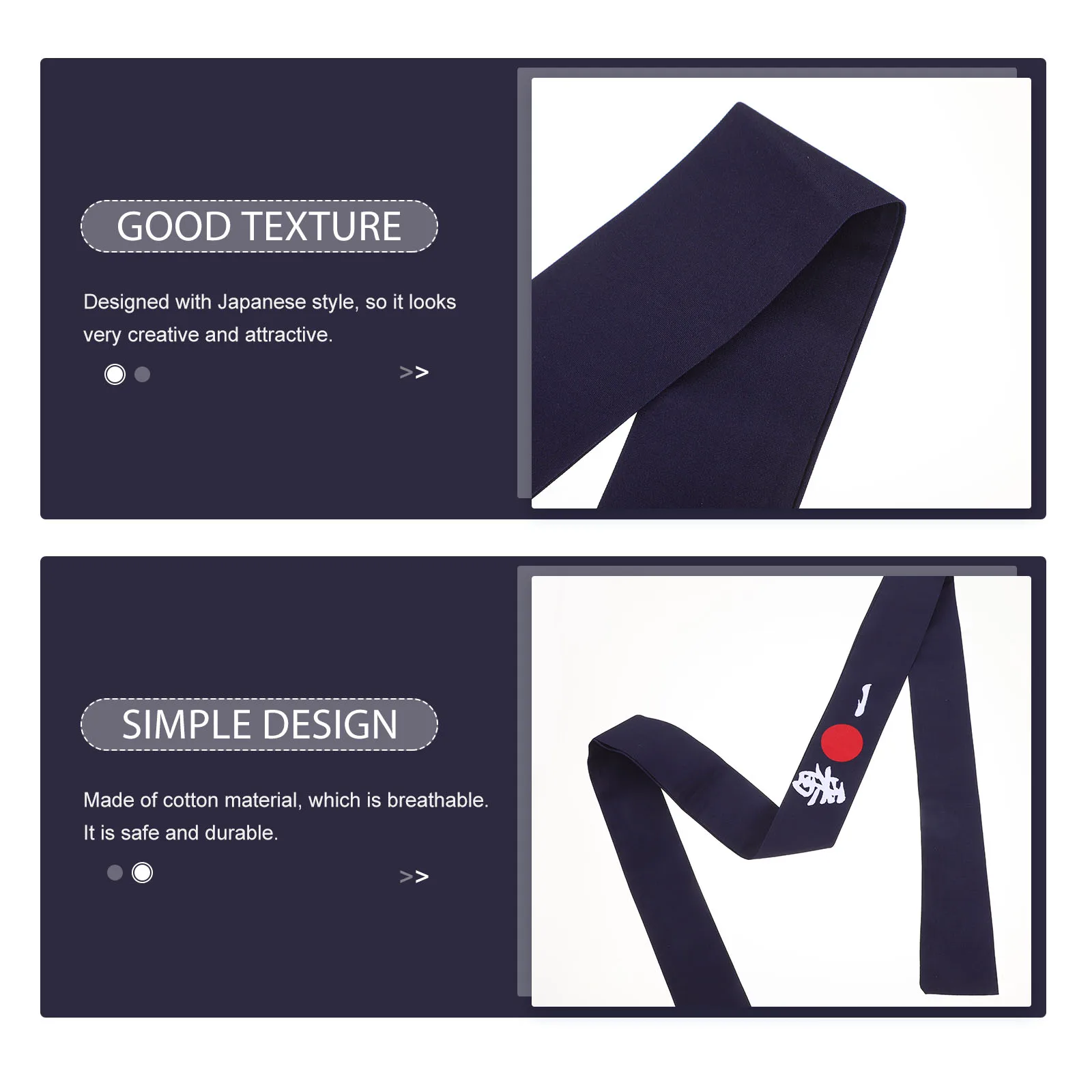 Japanese Style Cotton Headband for Sports Sweat Absorbing Band Reusable Breathable Headwear for Cooking Face Washing
Japanese Style Cotton Headband for Sports Sweat Absorbing Band Reusable Breathable Headwear for Cooking Face Washing