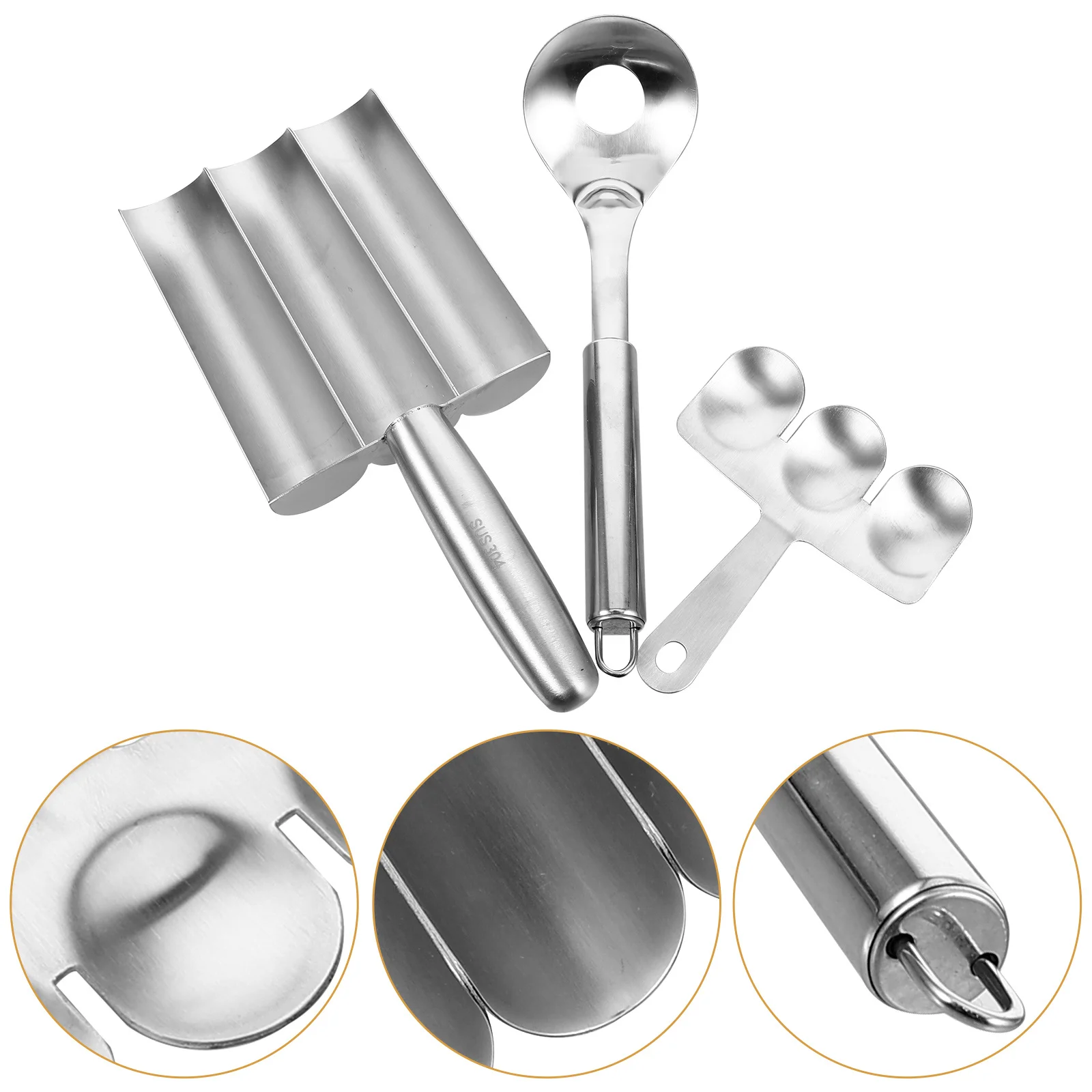 Kitchen Manual Meatball Press DIY Tool Metal Maker Creative Baller Scoop Stainless Steel
Kitchen Manual Meatball Press DIY Tool Metal Maker Creative Baller Scoop Stainless Steel