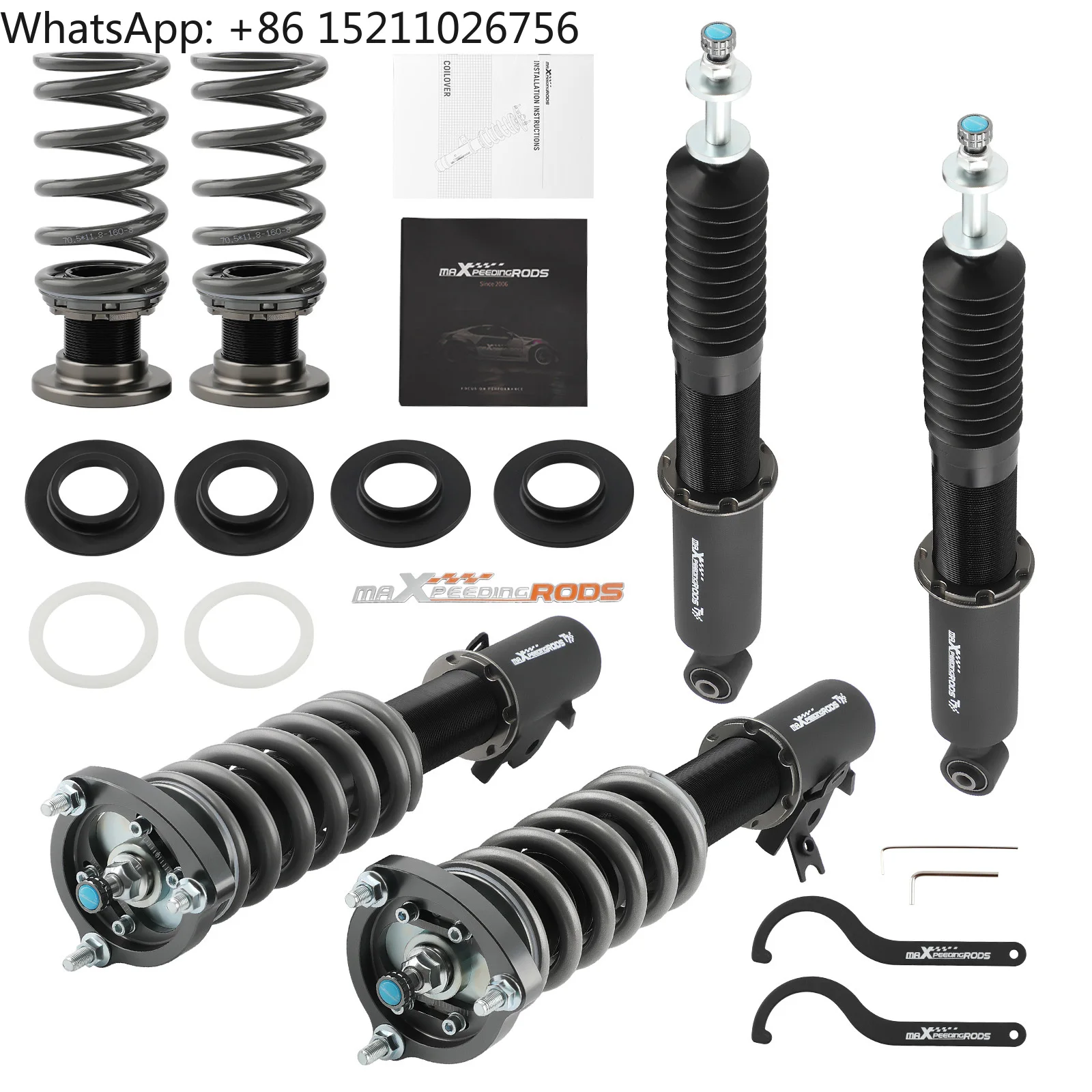 - Комплект койловерów амортизатора на 24 щелчках для HONDA CIVIC и Si VIII FG FA FD Acura CSX 2006-2011 гг.
- Комплект койловерów амортизатора на 24 щелчках для HONDA CIVIC и Si VIII FG FA FD Acura CSX 2006-2011 гг.