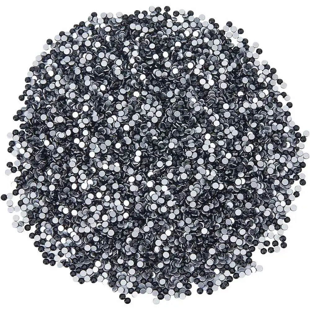 4 Bags Glass Flat Back Rhinestone Grade A Back Plated Faceted Half Round Jet SS6 1.9~2mm 1440pcs/set
4 Bags Glass Flat Back Rhinestone Grade A Back Plated Faceted Half Round Jet SS6 1.9~2mm 1440pcs/set