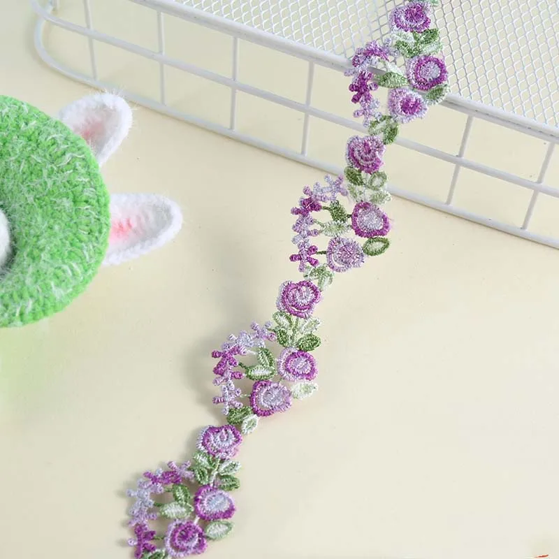 45Yards Flower Lace Trim Water Soluble Embroidered Lace Ribbon Handmade Garment Clothes Sewing Craft Accessories
45Yards Flower Lace Trim Water Soluble Embroidered Lace Ribbon Handmade Garment Clothes Sewing Craft Accessories