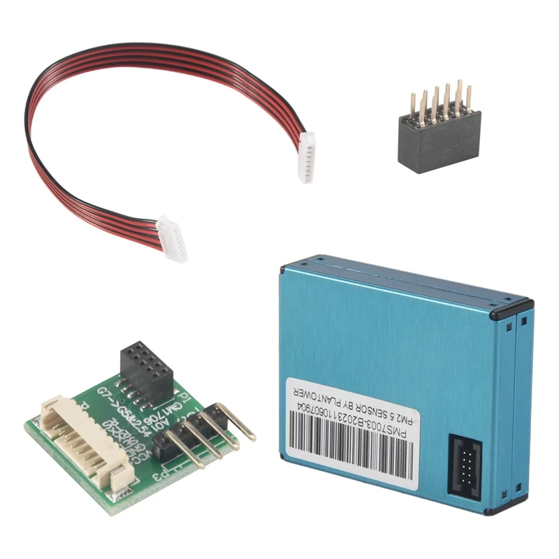 ABYL PM2.5 DUST SENSOR PMS7003 / G7 Thin Shape Digital PM2.5 Sensor (Inculd Transfer Board + Cable)
ABYL PM2.5 DUST SENSOR PMS7003 / G7 Thin Shape Digital PM2.5 Sensor (Inculd Transfer Board + Cable)
