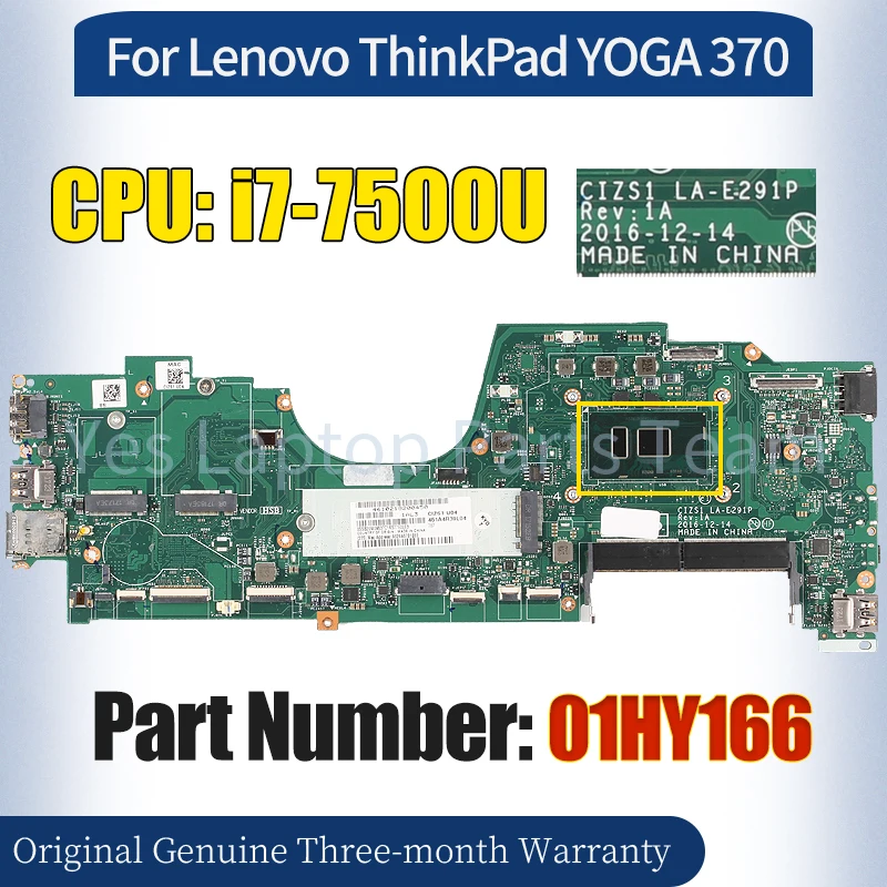 Оригинальная материнская плата для Lenovo ThinkPad YOGA 370, 01HY166, 100% протестированная материнская плата для ноутбука
Оригинальная материнская плата для Lenovo ThinkPad YOGA 370, 01HY166, 100% протестированная материнская плата для ноутбука