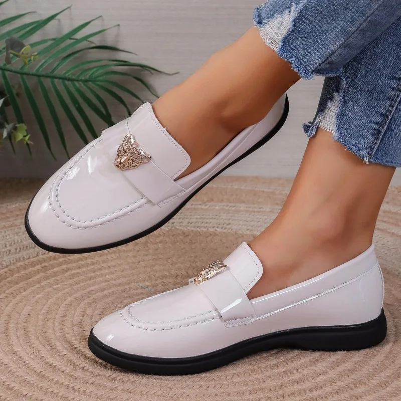 Shoes Woman 2024 British Style Pointed Toe Casual Flats Female Platform Shallow Mouth Round Toed Women's Loafers Zapatos
Shoes Woman 2024 British Style Pointed Toe Casual Flats Female Platform Shallow Mouth Round Toed Women's Loafers Zapatos