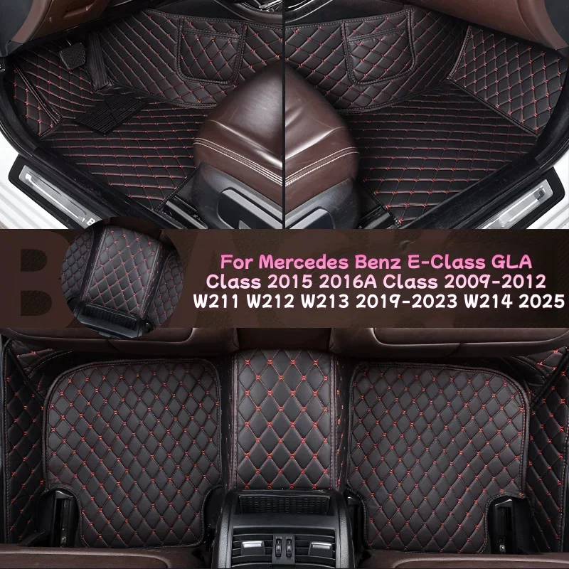Custom Car Floor Mats Anti Slip GLA Class 2015 2016 A Class 2009-2012 W213 2019-2023 W214 Foot Coche For Mercedes Benz E-Class
Custom Car Floor Mats Anti Slip GLA Class 2015 2016 A Class 2009-2012 W213 2019-2023 W214 Foot Coche For Mercedes Benz E-Class