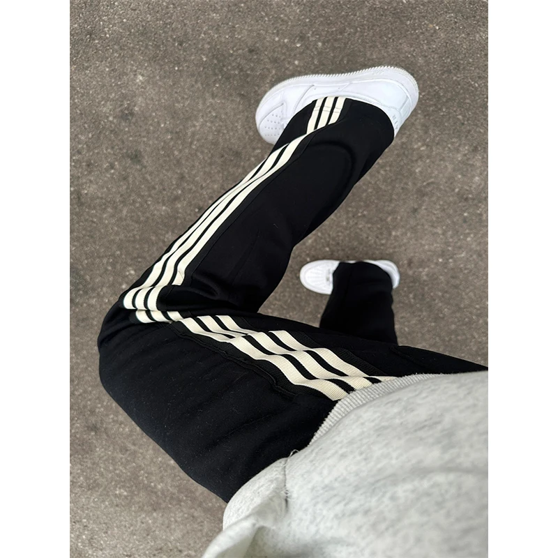 American Sle Tee Bars Striped Casual Sweatpants for High School Boys Leg Lengthening Straight Leg Pants Youth Energy Sle
American Sle Tee Bars Striped Casual Sweatpants for High School Boys Leg Lengthening Straight Leg Pants Youth Energy Sle