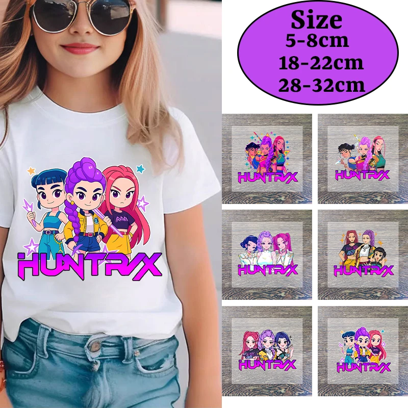 K-pop Demon Hunters Iron on Patches for Clothing Anime Cartoon Hoodie T-shirt Heat Transfer Patch Clothes Custom Vinyl Stickers
K-pop Demon Hunters Iron on Patches for Clothing Anime Cartoon Hoodie T-shirt Heat Transfer Patch Clothes Custom Vinyl Stickers