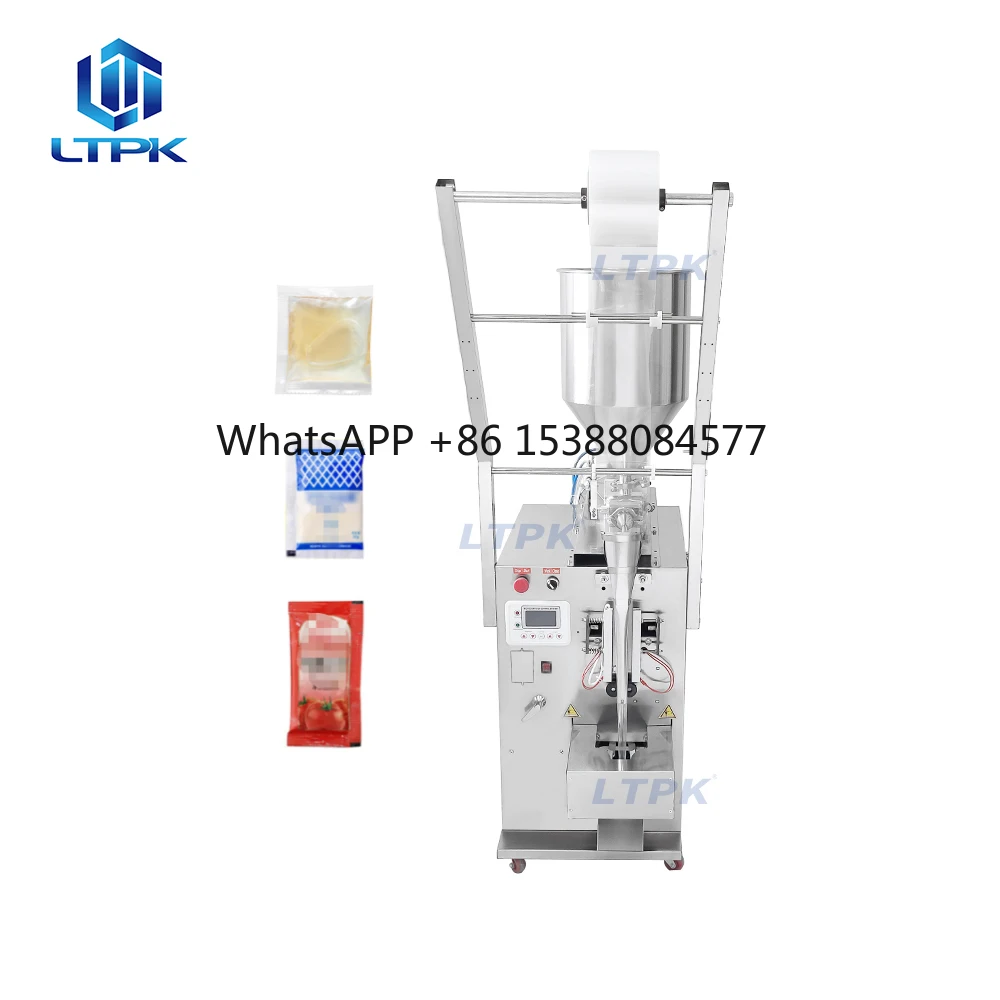LT-GP125T Automatic Three Sides Butter Honey Cooking Oil Sealing and Bag Packing Machine
LT-GP125T Automatic Three Sides Butter Honey Cooking Oil Sealing and Bag Packing Machine
