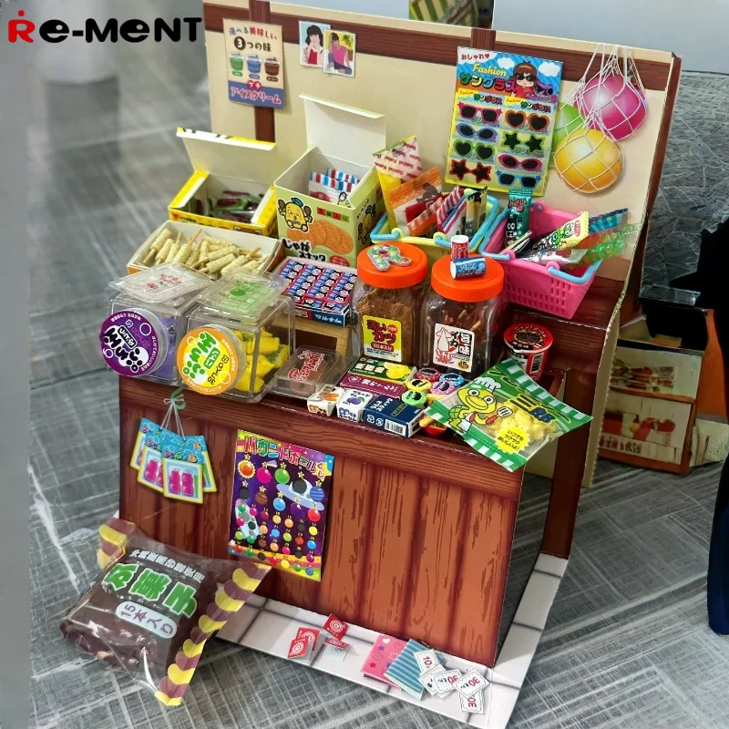 In Stock Re-Ment Genuine Retro Dim Sum Candy Store On The Corner Miniature Scene Model Trendy Collection Model Cute Gifts Toys
In Stock Re-Ment Genuine Retro Dim Sum Candy Store On The Corner Miniature Scene Model Trendy Collection Model Cute Gifts Toys