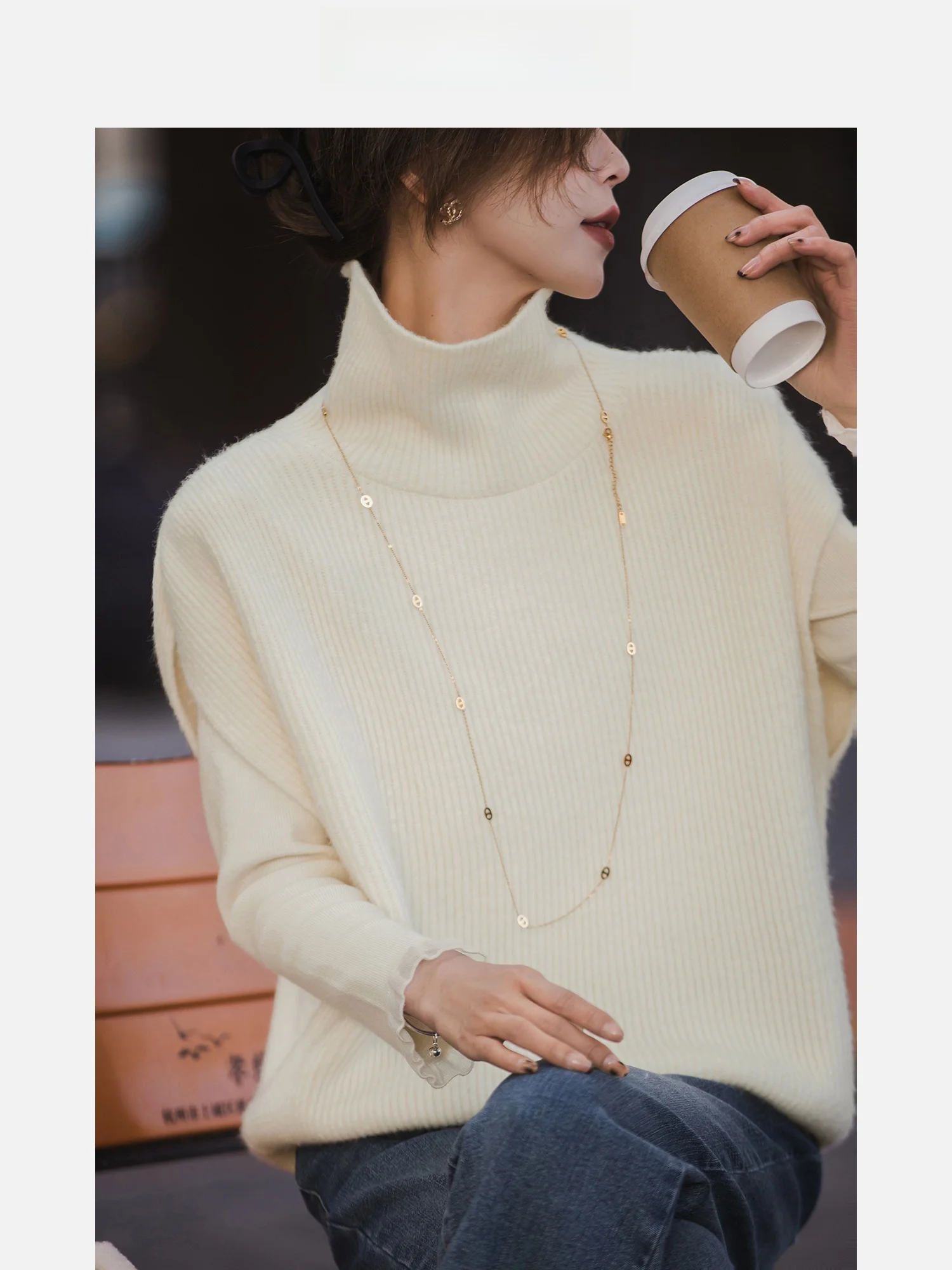 Artistic Sle High Collar Knitted Vest Women's Commute Friendly Faionable Top Thiened Loose Fit ort Length
Artistic Sle High Collar Knitted Vest Women's Commute Friendly Faionable Top Thiened Loose Fit ort Length