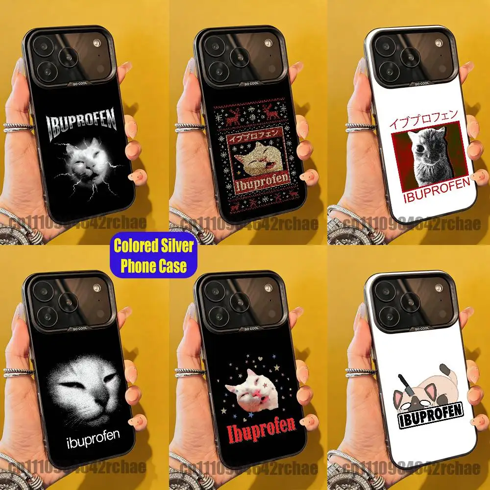 For Funny Ibuprofen Cat Meme Phone Case iPhone 15,17,12,14,13,16,11,E,Max,Plus,Air,Pro,Mini Colored Silver Cover
For Funny Ibuprofen Cat Meme Phone Case iPhone 15,17,12,14,13,16,11,E,Max,Plus,Air,Pro,Mini Colored Silver Cover